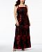 Adrianna Papell Plus-Size Sleeveless Jacquard Gown