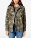 Style & Co Cotton Camouflage-Print Jacket, Created for Macy's