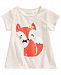 First Impressions Baby Girls Fox Graphic T-Shirt, Created for Macy's