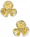kate spade new york Gold-Tone Flower Stud Earrings