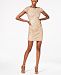 Adrianna Papell Petite Sequin-Embellished Sheath Dress