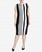 Rachel Rachel Roy Trendy Plus Size Mixed-Print Sheath Dress