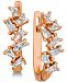 Le Vian Baguette Frenzy Diamond Hoop Earrings (5/8 ct. t. w. ) in 14k Rose Gold