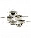 BergHoff EarthChef Premium Stainless Steel Copper 10pc Cookware Set with Glass Lids