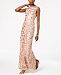 Adrianna Papell Sleeveless Sequin-Embellished Dress