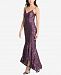Vince Camuto High-Low Sequin Gown