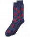 Bar Iii Men's Pinstriped Rose Socks, Created for Macy's