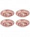 Spode Cranberry Italian Cereal Bowls, Set of 4