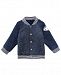 First Impressions Baby Boys Quilted Varsity Jacket, Created for Macy's