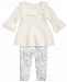 First Impressions Baby Girls 2-Pc. Sweater & Printed Leggings Set, Created for Macy's