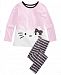 Hello Kitty Toddler Girls 2-Pc. Top & Striped Leggings Set