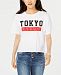 Rebellious One Juniors' Tokyo Crop Graphic T-Shirt