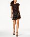 Adrianna Papell Embellished A-Line Dress