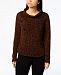 Eileen Fisher Organic Cotton Blend Long-Sleeve Funnel-Neck Sweater