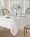 Elrenene Elegance Plaid White 60" x 120" Tablecloth