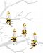 Holiday Lane Glass Candle Ornaments with Clips, Set of 4, Created for Macy's