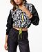 Juicy Couture Mock-Neck Cropped Jacket