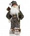 Holiday Lane Fabric Standing Santa, Created for Macy's