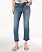 I. n. c. Curvy-Fit Straight-Leg Cropped Jeans, Created for Macy's