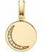 Michael Kors Women's Custom Kors 14K Gold-Plated Sterling Silver Moon Charm
