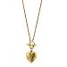 2028 Gold-Tone Heart Locket Toggle Necklace 18"