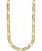 Italian Gold Figaro Link 30" Chain Necklace in 14k Gold