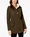 Laundry by Shelli Segal Petite Fleece-Lined Quilted Coat