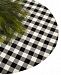 Holiday Lane Black & White Plaid Christmas 48" Tree Skirt, Created for Macy's
