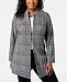 Alfani Plus Size Plaid Menswear Jacket, Created for Macy's