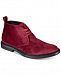 I. n. c. Men's Salem Velvet Chukka Boots, Created for Macy's Men's Shoes