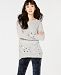 Charter Club Sequin-Embellished Cashmere Sweater, Created for Macy's