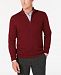 Club Room Men's Quarter-Zip Cashmere Sweater, Created for Macy's