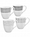 Noritake Hammock 4-Pc. Assorted Mug Set, Created for Macy's