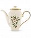 Lenox Holiday Square Coffee Pot with Lid