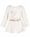 First Impressions Baby Girls Swan-Print Tutu Bodysuit, Created for Macy's