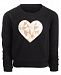 Ideology Little Girls Heart-Print Sweatshirt, Created for Macy's