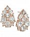 Jewel Badgley Mischka Crystal Cluster Stud Earrings