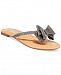 I. n. c. Women's Mabae Bow Flat Sandals, Created for Macy's Women's Shoes