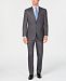 Andrew Marc Men's Modern-Fit Gray Neat Solid Suit