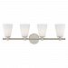 1844-PN - Hudson Valley Lighting - Garland Collection - Four Light Wall Sconce Polished Nickel - Garland
