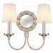632-PN - Hudson Valley Lighting - Regent Collection - Two Light Mirror Sconce Polished Nickel - Regent