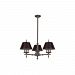 9523-AN - Hudson Valley Lighting - Cheshire Collection - Nine Light Chandelier Antique Nickel - Cheshire