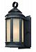B1460AI - Troy Lighting - Andersons Forge - One Light Outdoor Small Wall Lantern Aged Iron Finish with Ivory Seeded Glass - Andersons Forge