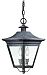 F8932CI - Troy Lighting - Oxford - Two Light Outdoor Hanging Lantern Charred Iron Finish with Clear Glass - Oxford