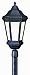 PCD6835ABZ - Troy Lighting - Verona - Three Light Outdoor Post Lantern Antique Bronze Finish with Clear Seeded Glass - Verona