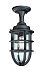 C1864NR - Troy Lighting - Wilmington - 15 Inch One Light Outdoor Semi-Flush Mount Nautical Rust Finish with Clear Seeded Glass - Wilmington