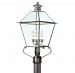 PCD8958CI - Troy Lighting - Montgomery - 25.50 Four Light Outdoor Post Lantern Charred Iron Finish - Montgomery