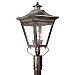PCD8934CI - Troy Lighting - Oxford - 29 Three Light Outdoor Post Lantern Charred Iron Finish - Oxford