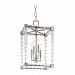 7113-PN - Hudson Valley Lighting - Alpine - Four Light Pendant Polished Nickel Finish with Clear - Alpine