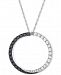 Wrapped in Love Diamond Circle 18" Pendant Necklace (1/2 ct. t. w. ) in 14k White Gold, Created for Macy's